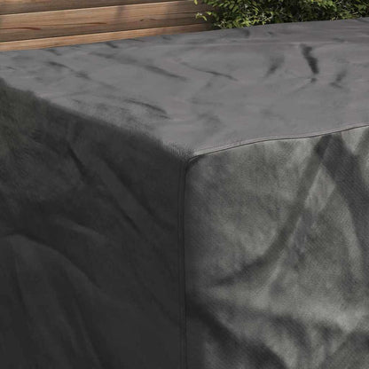 Copertura per mobili da esterno Nero 180 x 120 x 74 cm 600D
