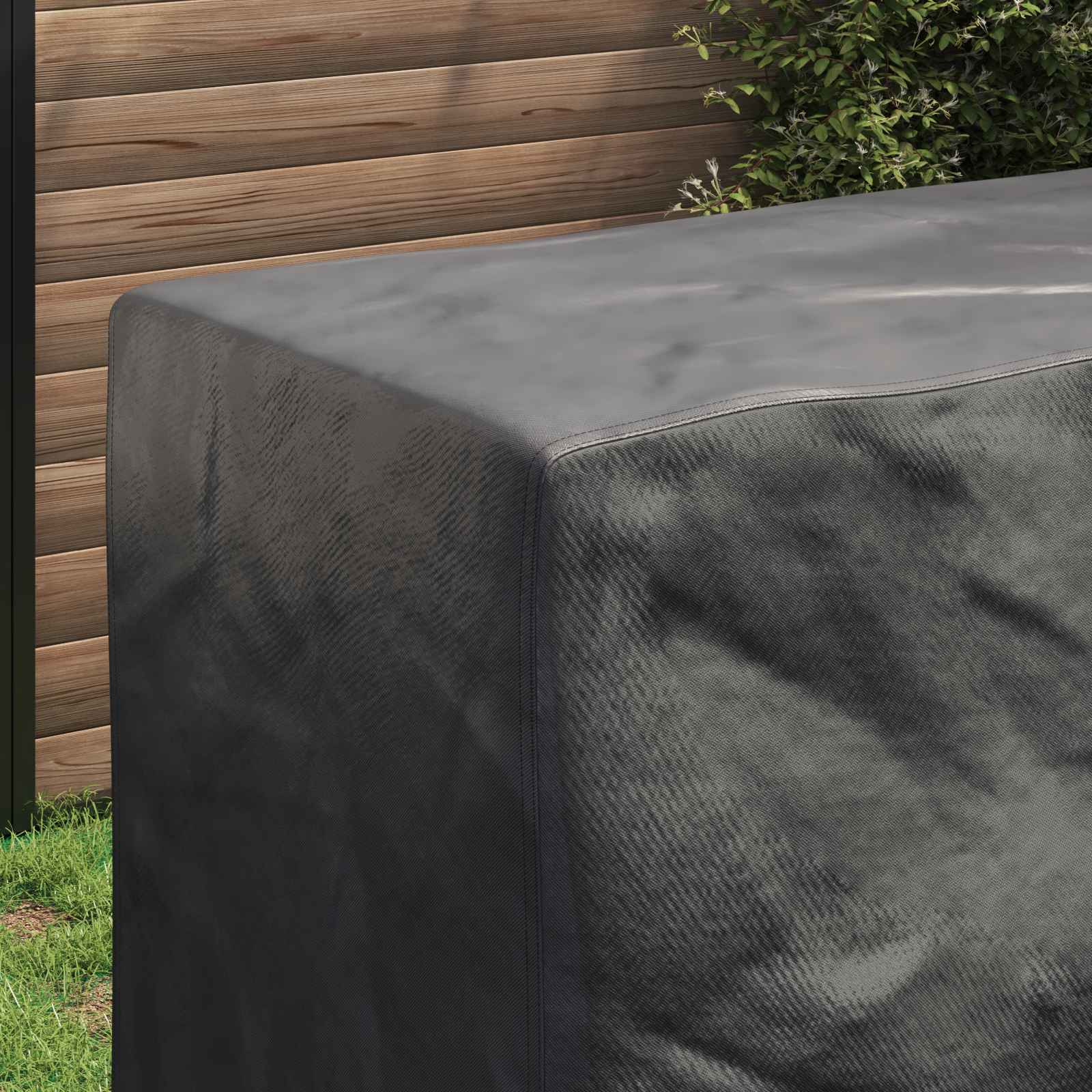 Copertura per mobili Tinta unita Nero 180 x 70 x 90 cm 210D | homemem39