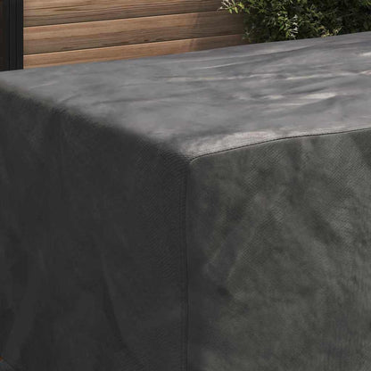 Copertura per mobili da esterno Nero 200 x 110 x 70 cm 210D
