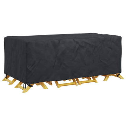 Copertura per mobili da esterno Nero 200 x 110 x 70 cm 210D