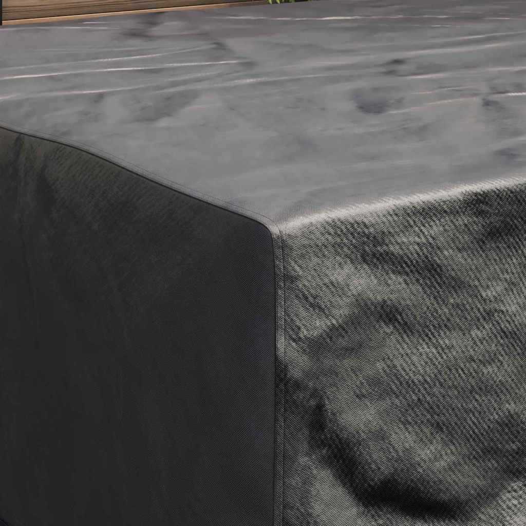 Copertura per mobili da esterno Nero 200 x 190 x 85 cm 210D