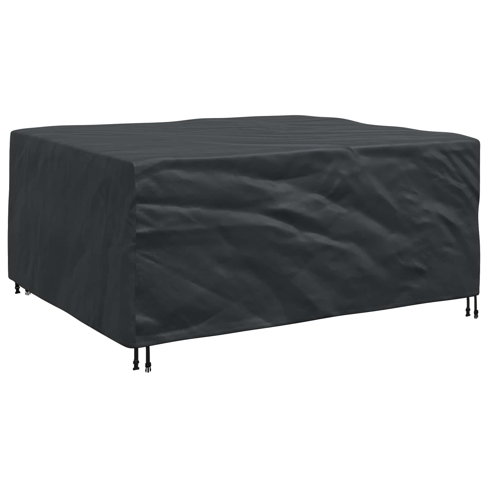 Copertura per mobili Tinta unita Nero 200 x 150 x 85 cm 210D | homemem39