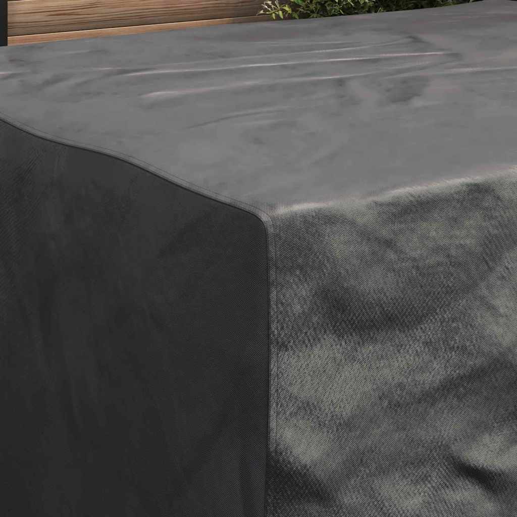 Copertura per mobili da esterno Nero 200 x 165 x 80 cm 210D