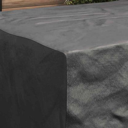 Copertura per mobili da esterno Nero 200 x 165 x 80 cm 210D