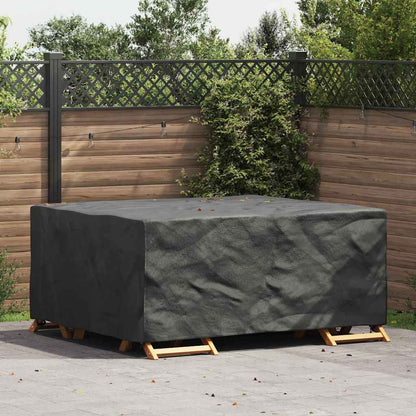 Copertura per mobili da esterno Nero 200 x 165 x 80 cm 210D