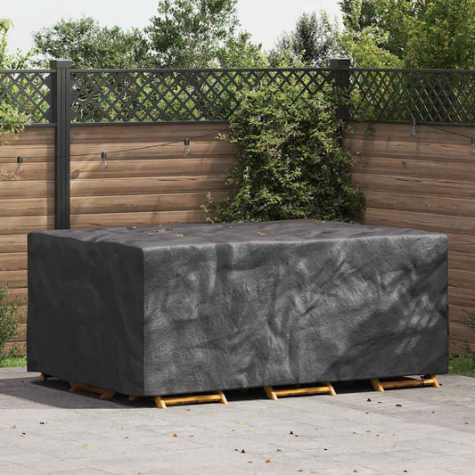 Copertura per mobili da esterno Nero 210 x 130 x 70 cm 420D