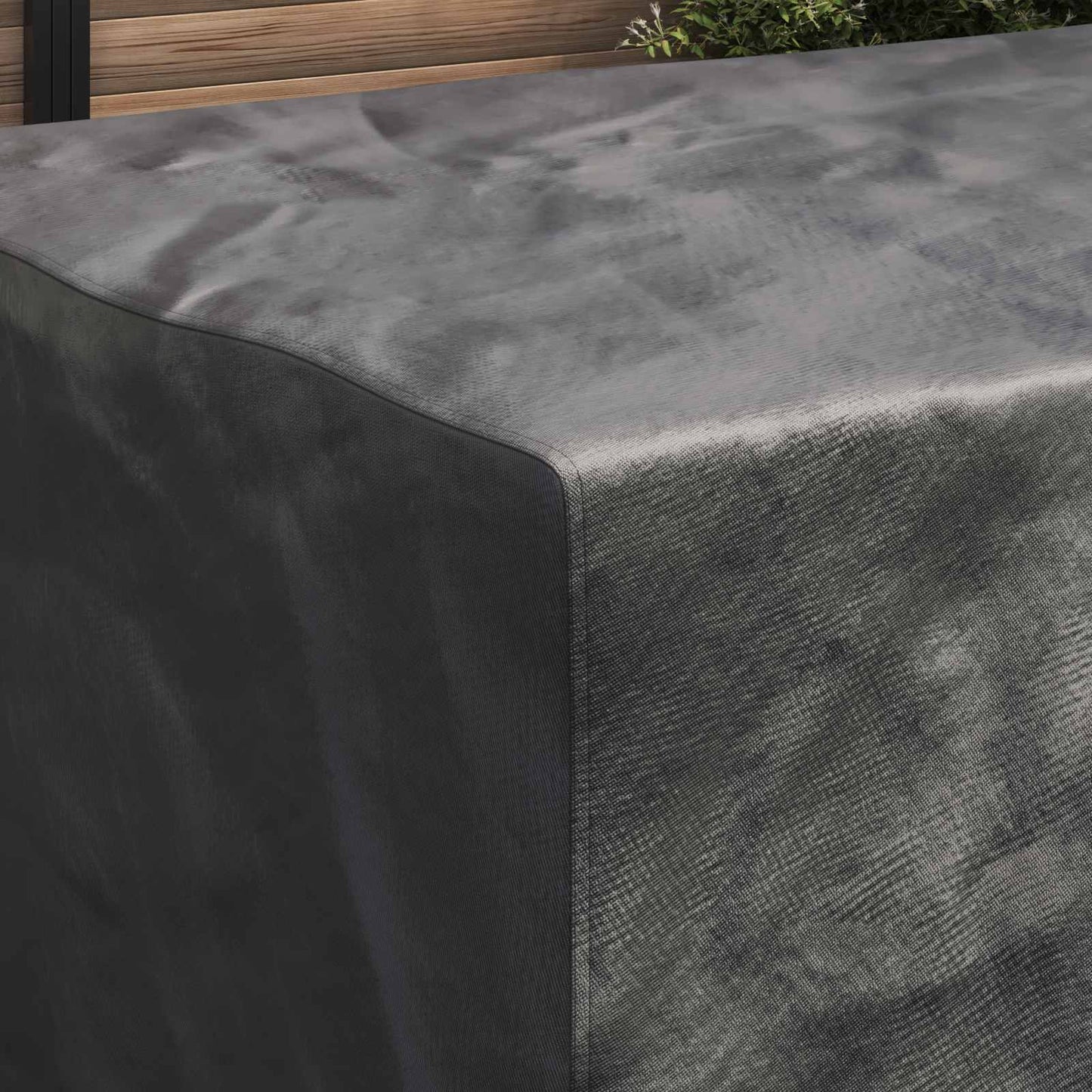 Copertura per mobili Tinta unita Nero 210 x 130 x 70 cm 600D