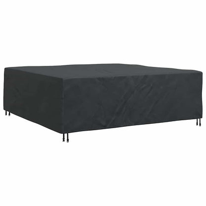 Copertura per mobili da esterno Nero 220 x 220 x 70 cm 210D
