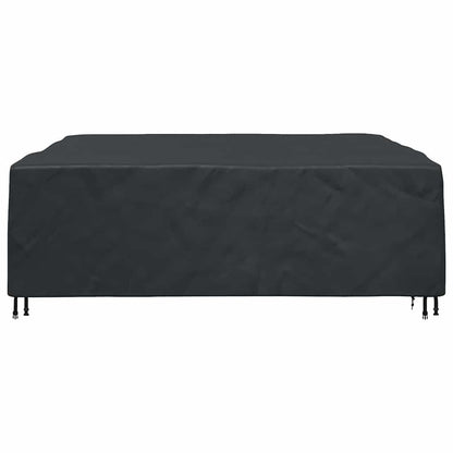 Copertura per mobili da esterno Nero 220 x 220 x 70 cm 210D