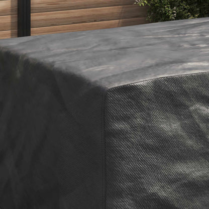 Copertura per mobili Tinta unita Nero 229 x 113 x 73 cm 210D | homemem39