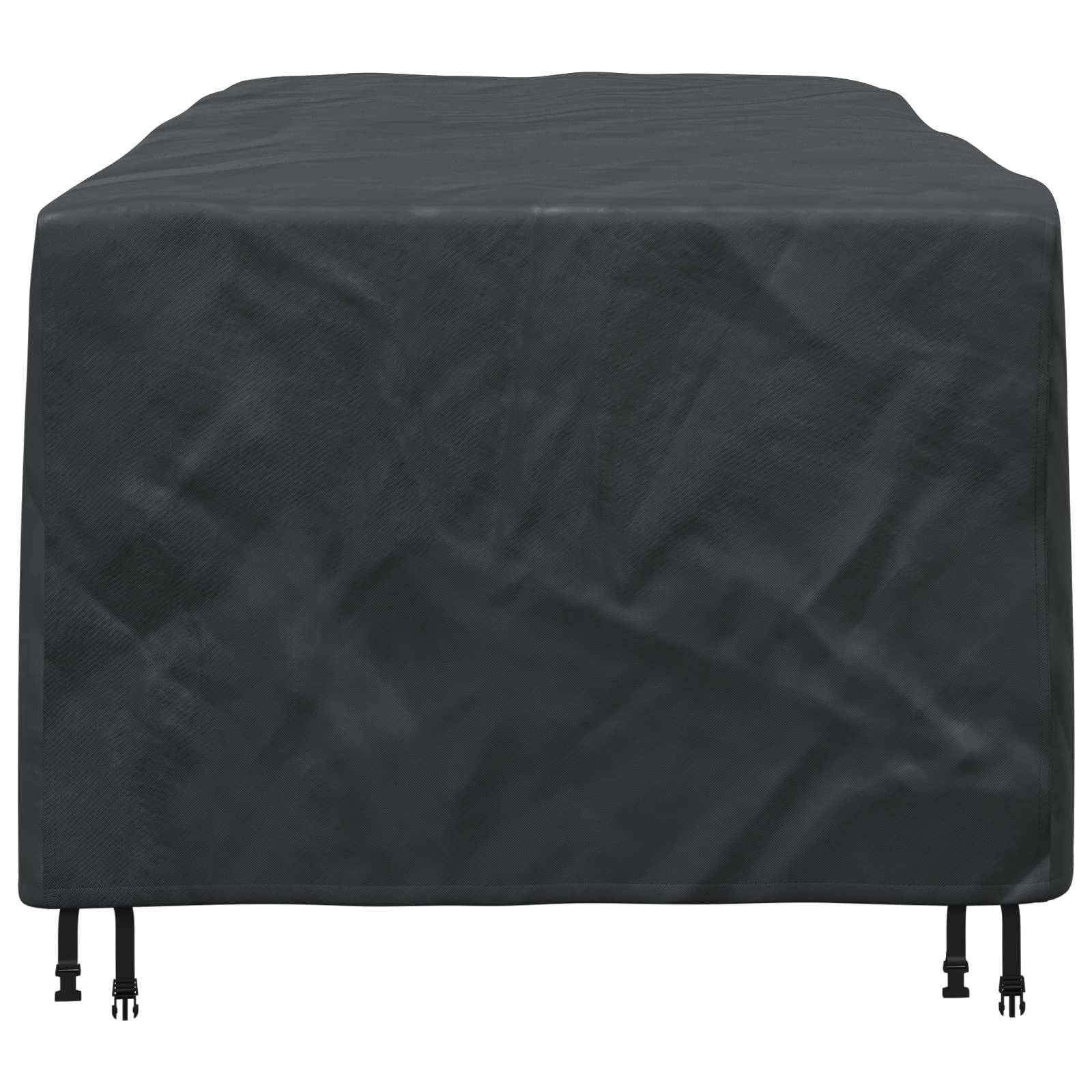 Copertura per mobili Tinta unita Nero 229 x 113 x 73 cm 210D | homemem39