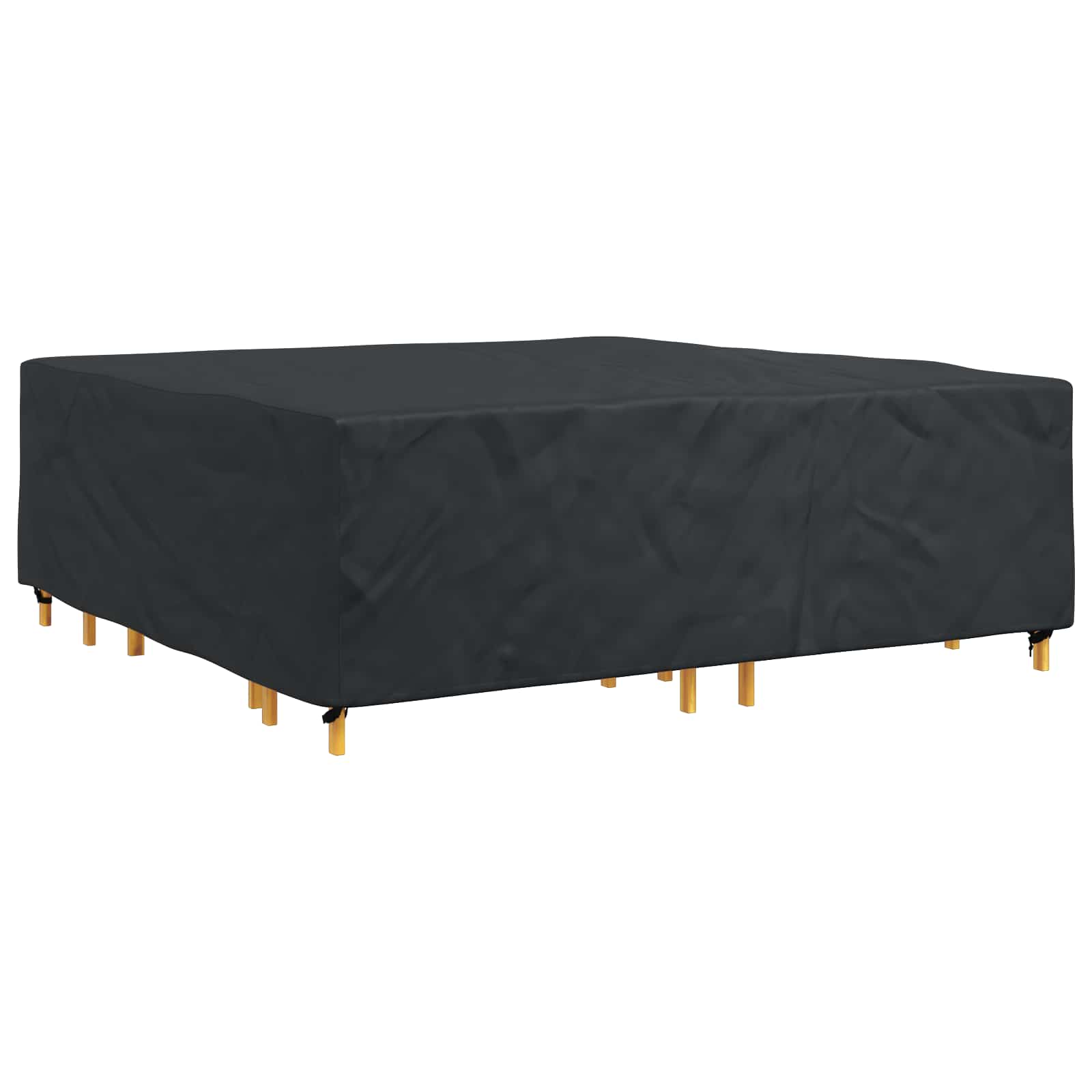 Copertura per mobili Tinta unita Nero 235 x 235 x 70 cm 600D | homemem39