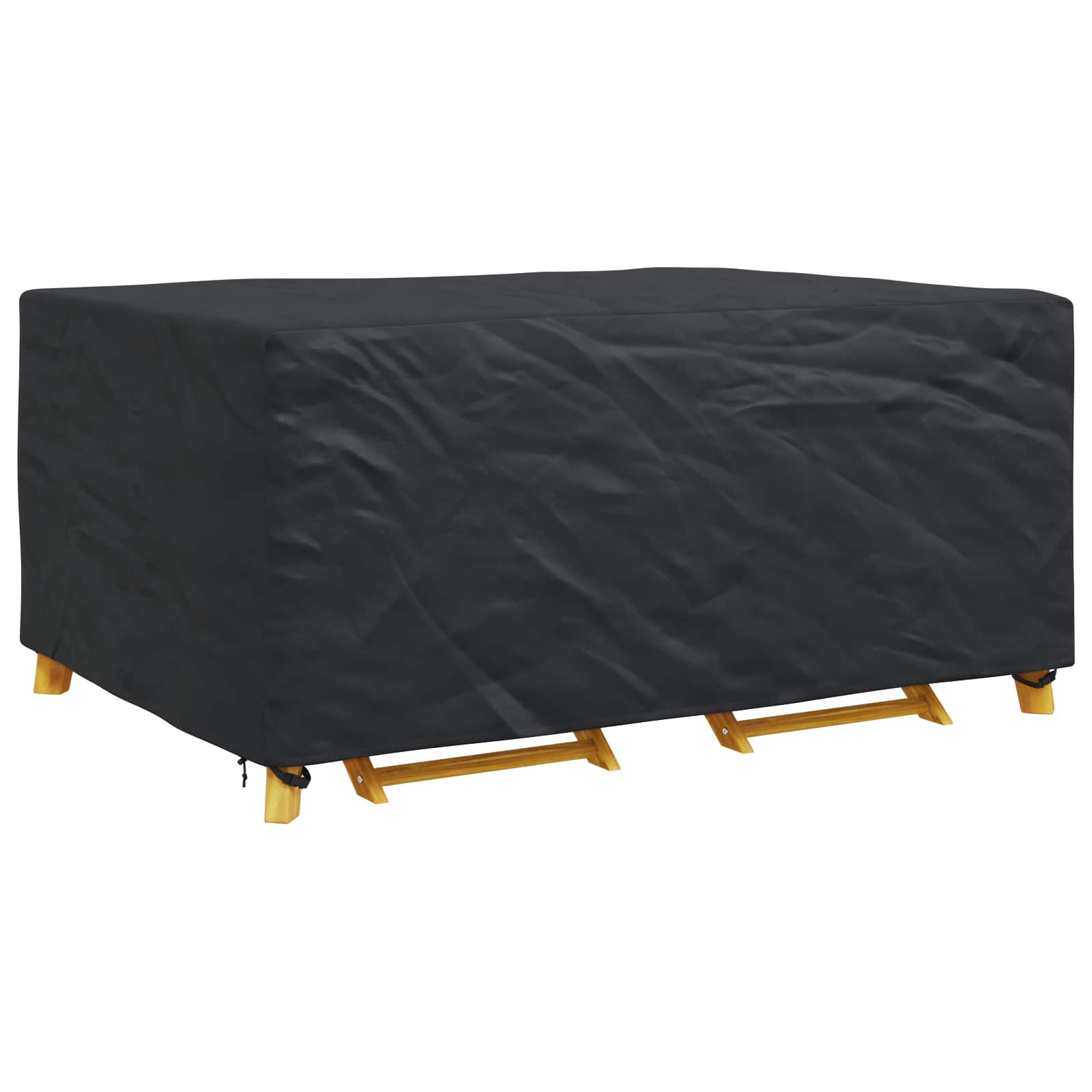 Copertura per mobili Tinta unita Nero 240 x 160 x 100 cm 600D | homemem39