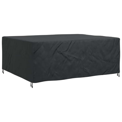 Copertura per mobili Tinta unita Nero 250 x 210 x 70 cm 600D | homemem39