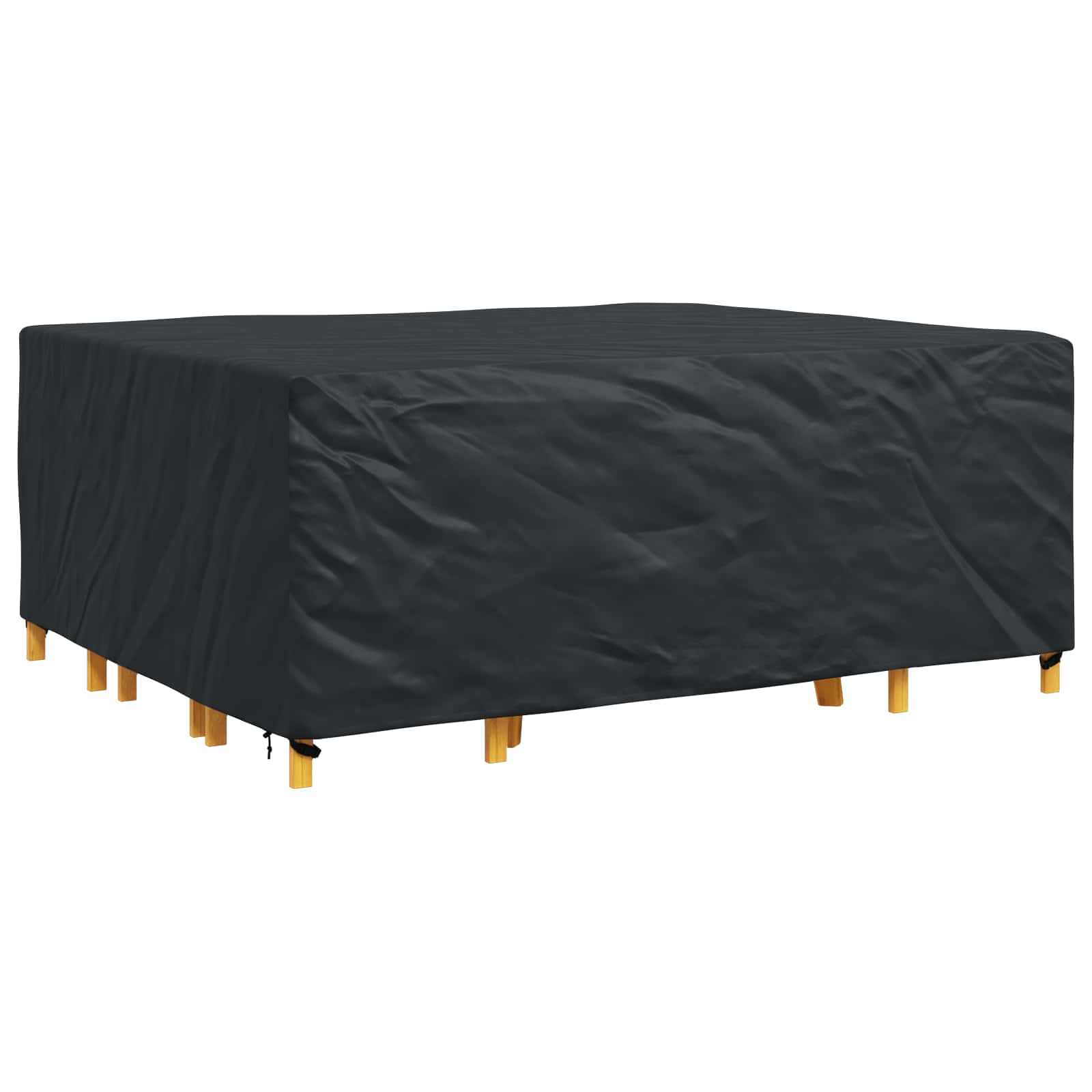 Copertura per mobili Tinta unita Nero 250 x 210 x 70 cm 600D | homemem39