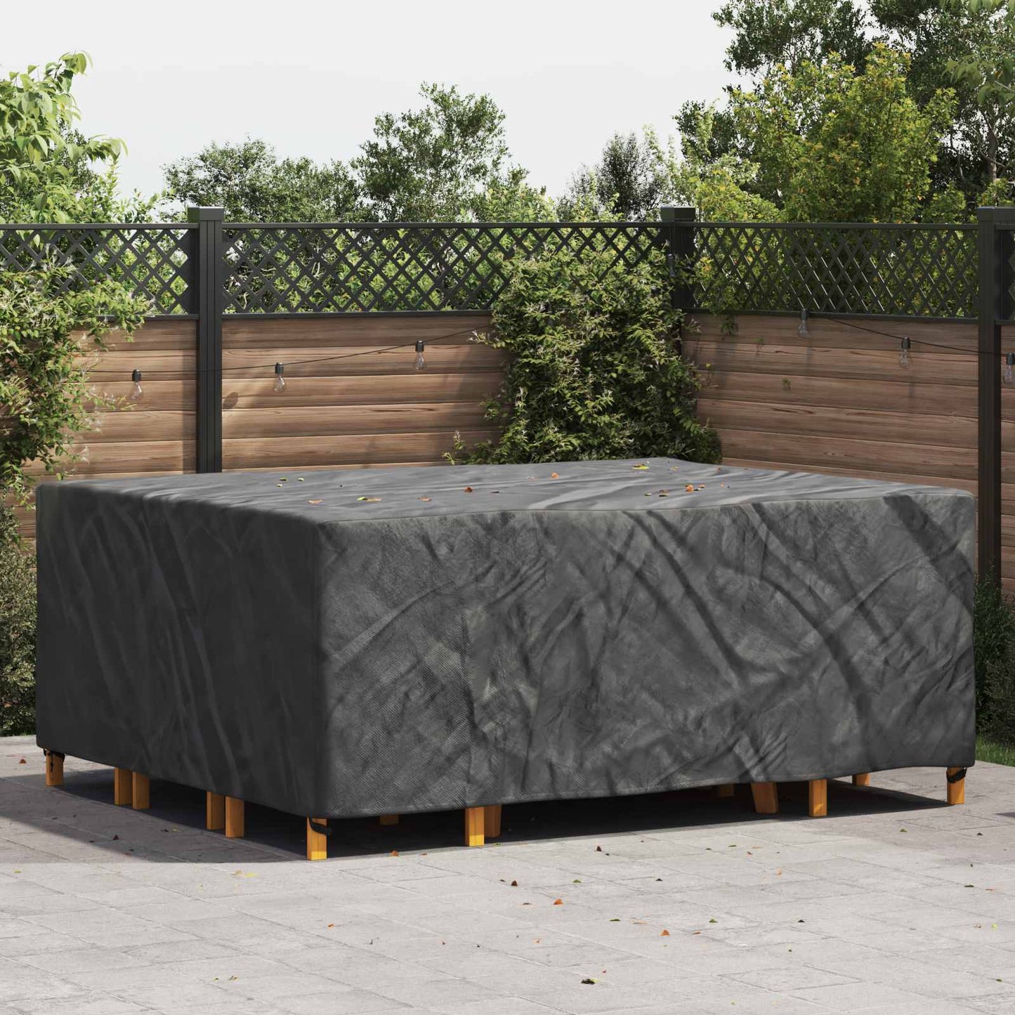 Copertura per mobili Tinta unita Nero 250 x 210 x 90 cm 210D | homemem39