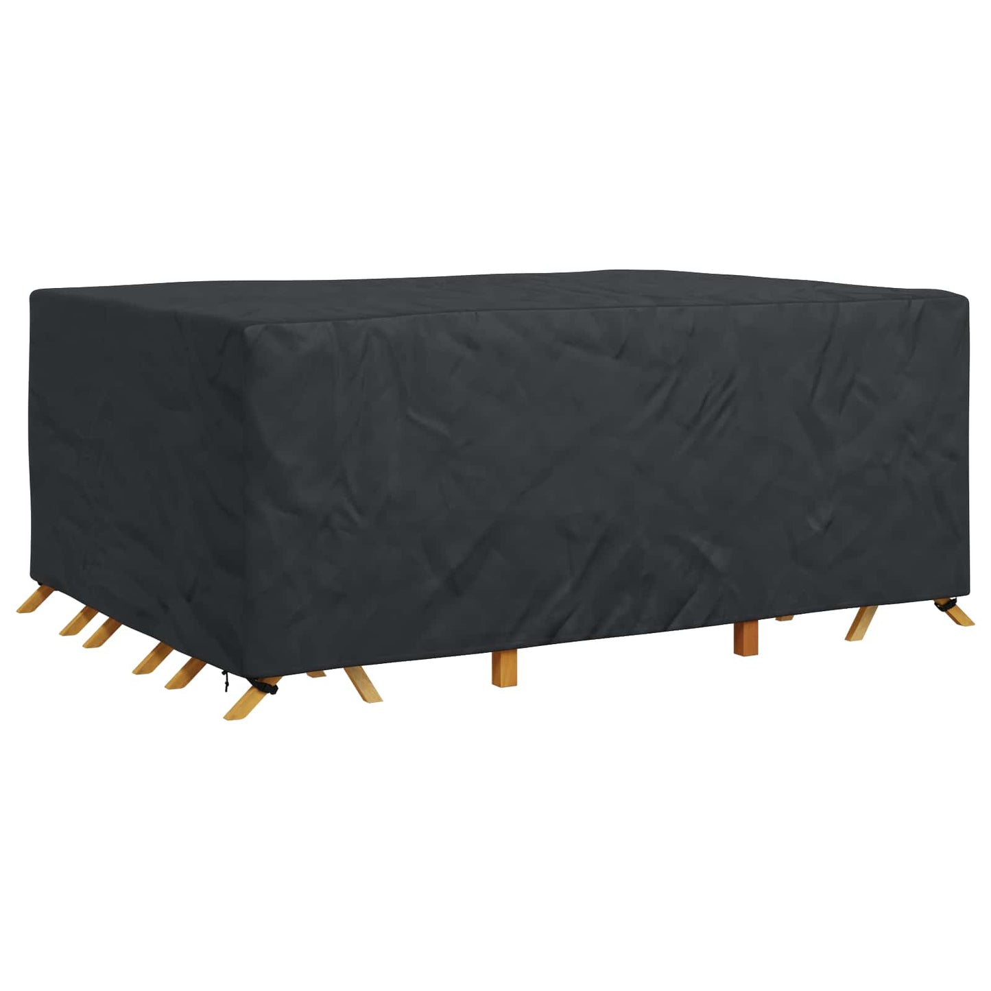 Copertura per mobili Tinta unita Nero 280 x 204 x 106 cm 210D | homemem39
