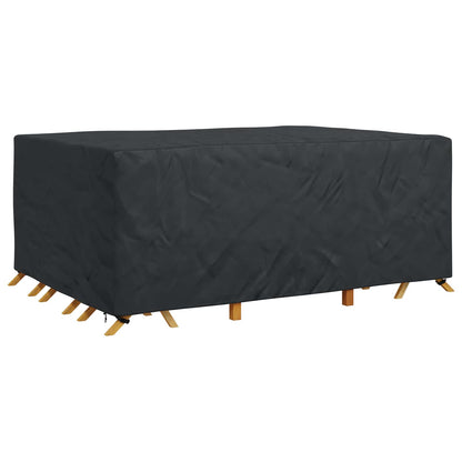 Copertura per mobili Tinta unita Nero 280 x 204 x 106 cm 600D | homemem39