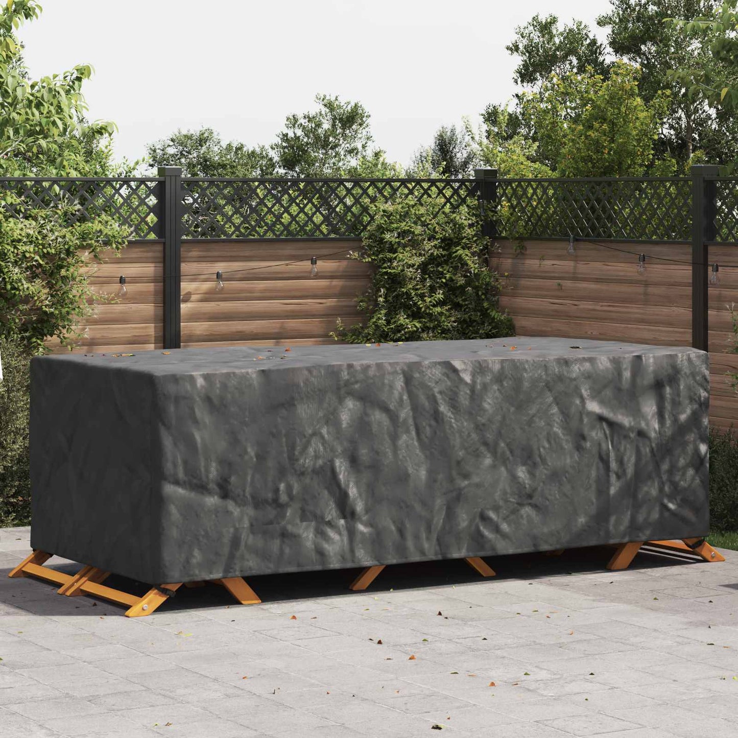 Copertura per mobili Tinta unita Nero 300 x 110 x 70 cm 210D | homemem39