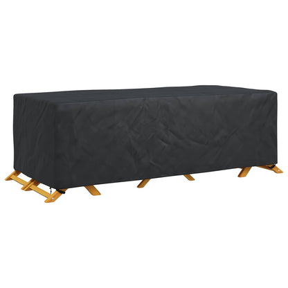 Copertura per mobili Tinta unita Nero 300 x 140 x 90 cm 210D | homemem39