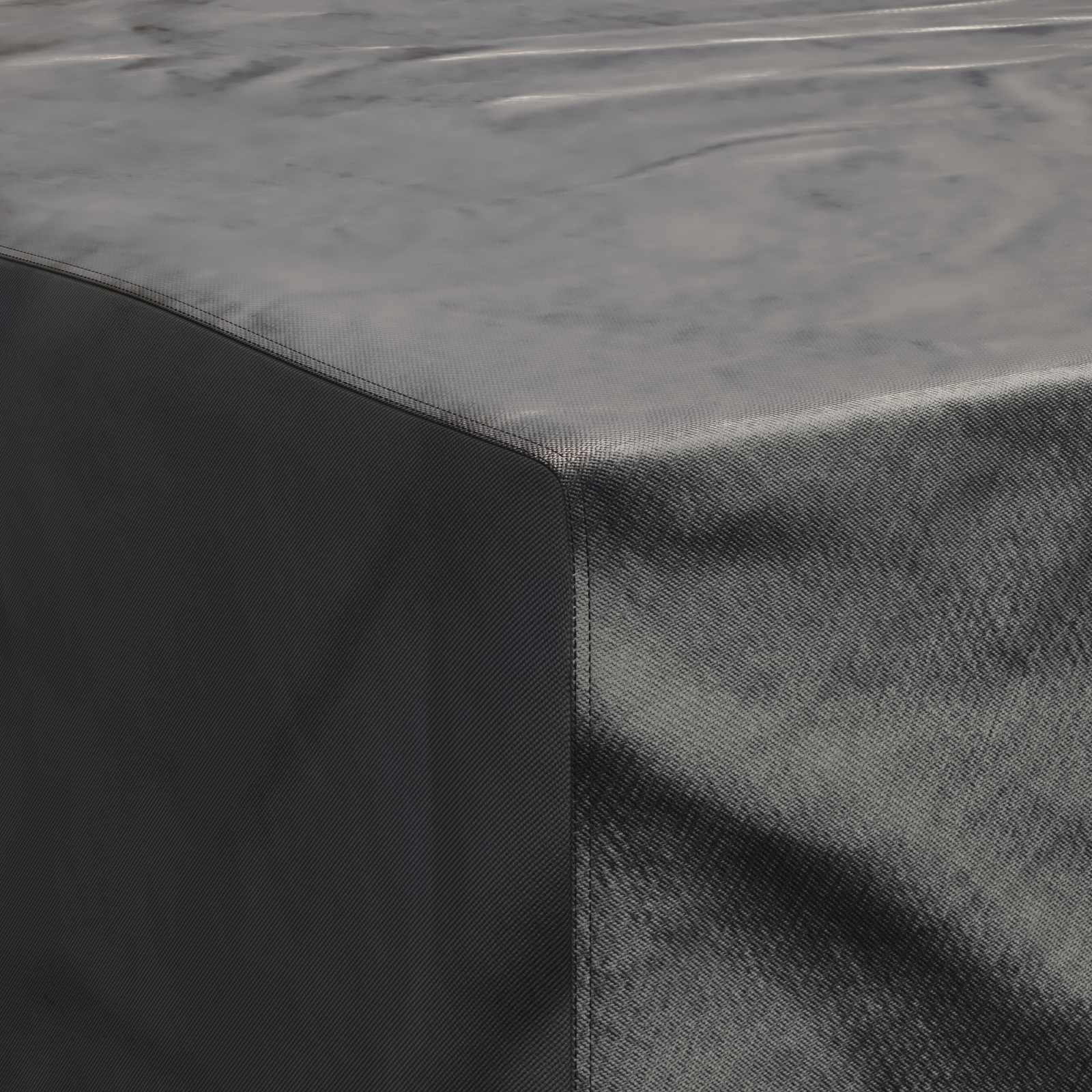 Copertura per mobili Tinta unita Nero 300 x 250 x 100 cm 420D | homemem39
