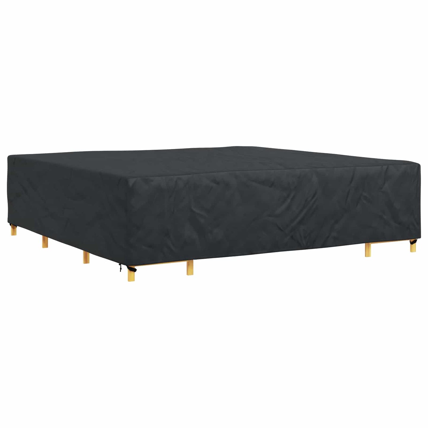Copertura per mobili Tinta unita Nero 300 x 300 x 70 cm 420D | homemem39
