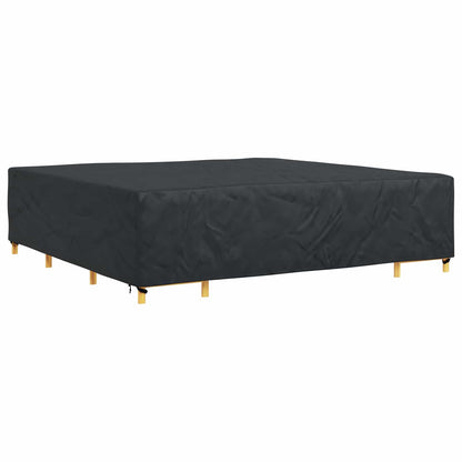 Copertura per mobili Tinta unita Nero 300 x 300 x 70 cm 420D | homemem39
