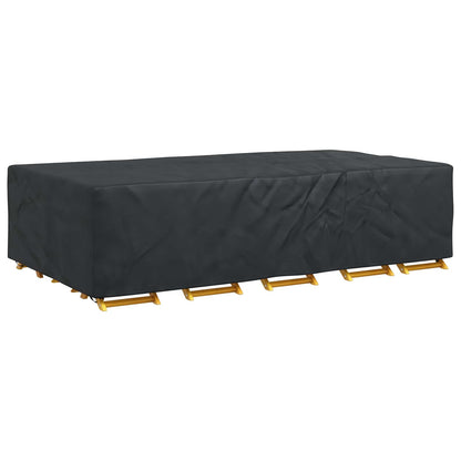 Copertura per mobili Tinta unita Nero 305 x 190 x 85 cm 420D | homemem39