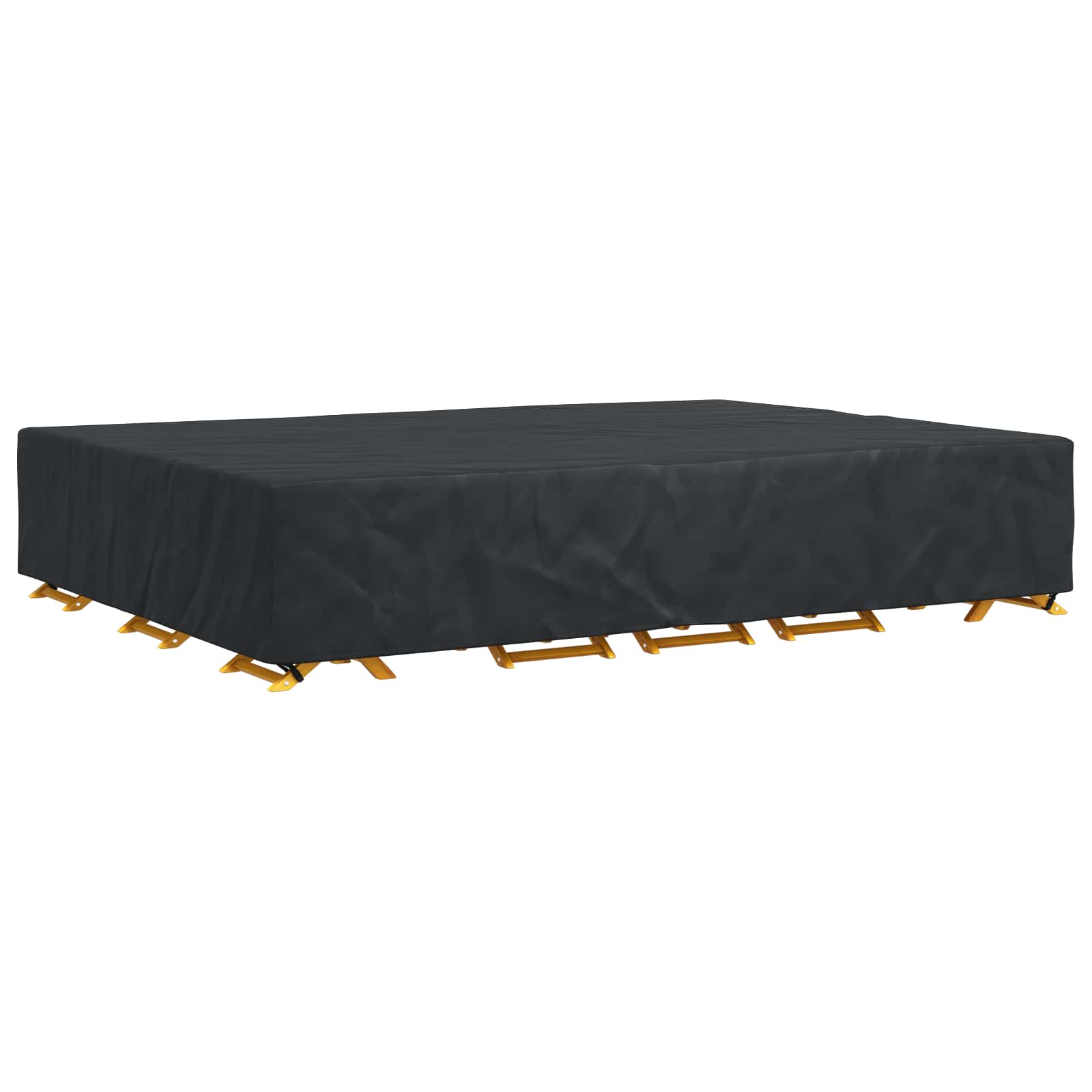 Copertura per mobili Tinta unita Nero 400 x 300 x 70 cm 210D | homemem39