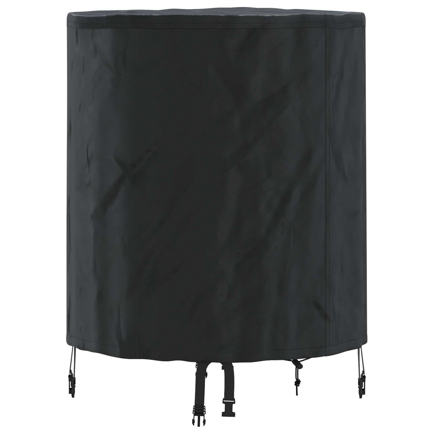 Copertura Tavolo Tinta unita Nero 62 x 62 x 70 cm Tessuto | homemem39