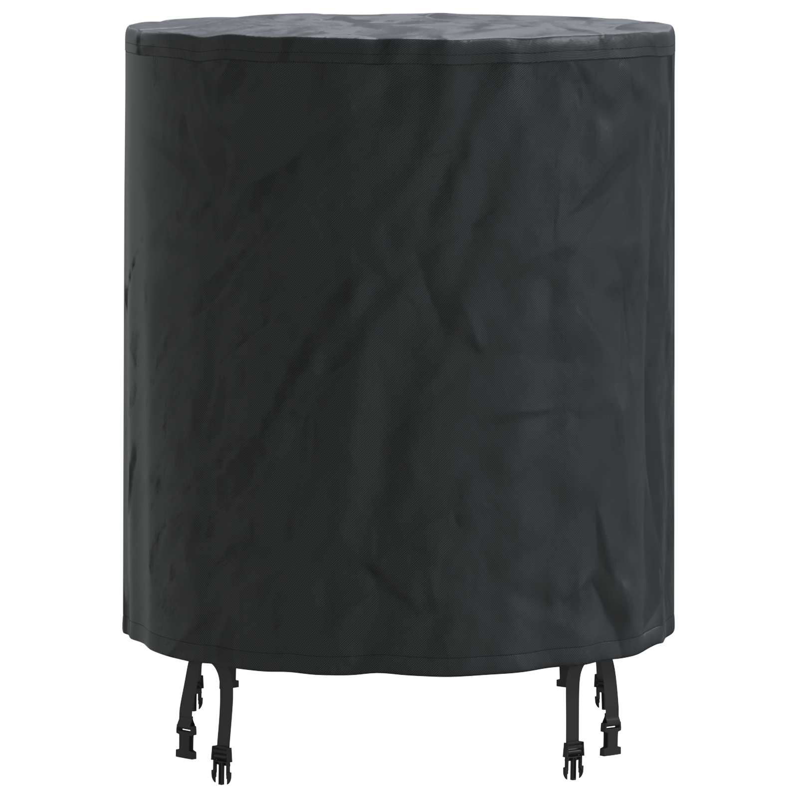 Copertura Tavolo Tinta unita Nero 62 x 62 x 70 cm Tessuto | homemem39