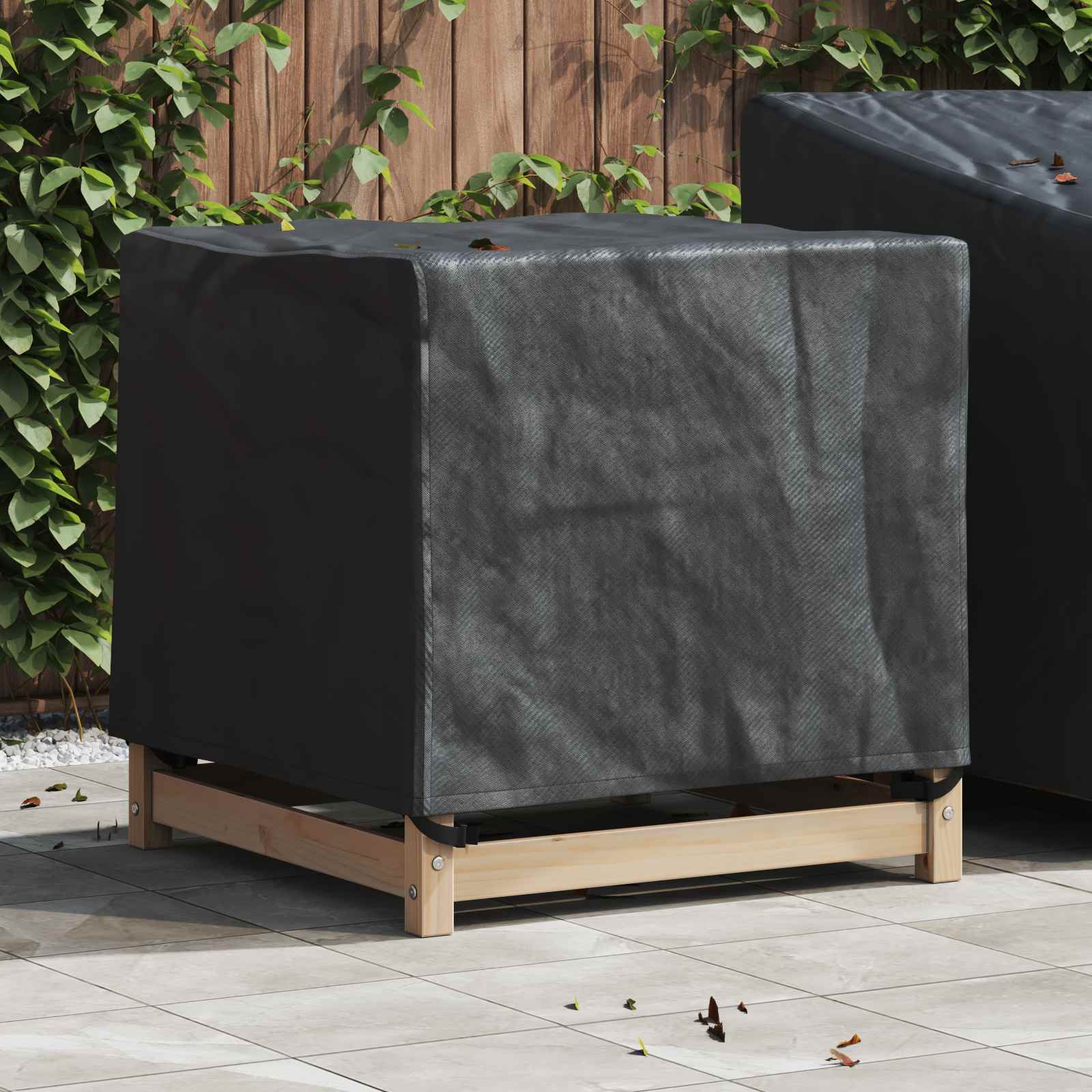Copertura per mobili Nero 64 x 64 x 65 cm Tessuto Oxford 210D | homemem39