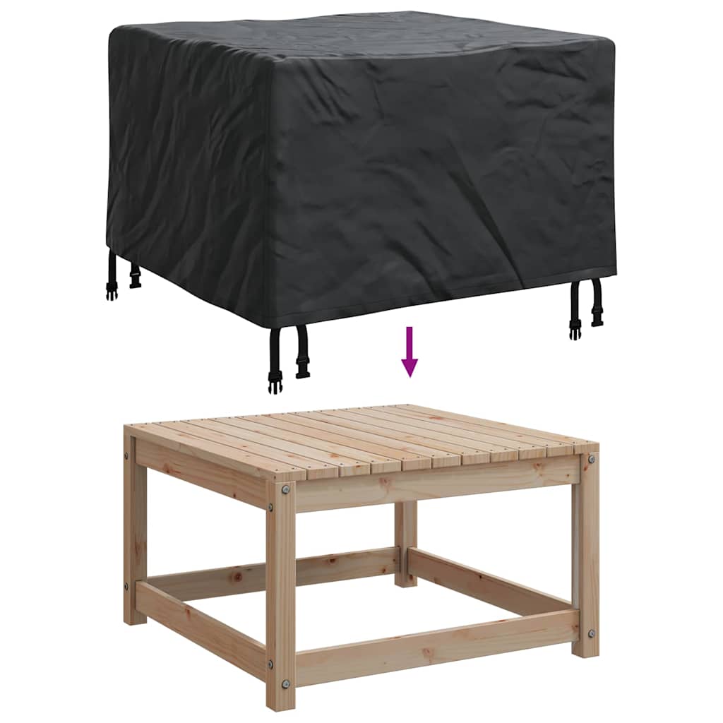 Copertura per mobili Nero 82 x 82 x 50 cm Tessuto Oxford 210D | homemem39