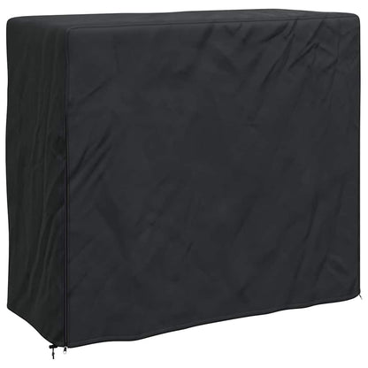 Copertura per portalegna Tinta unita Nero Tessuto Oxford 600D | homemem39
