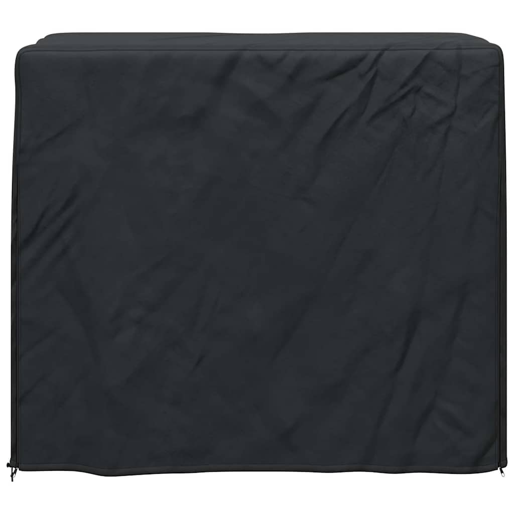Copertura per portalegna Tinta unita Nero Tessuto Oxford 600D | homemem39