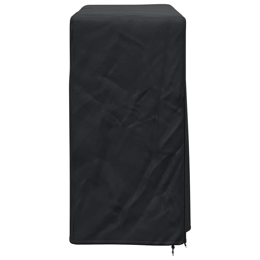 Copertura per portalegna Tinta unita Nero Tessuto Oxford 600D | homemem39