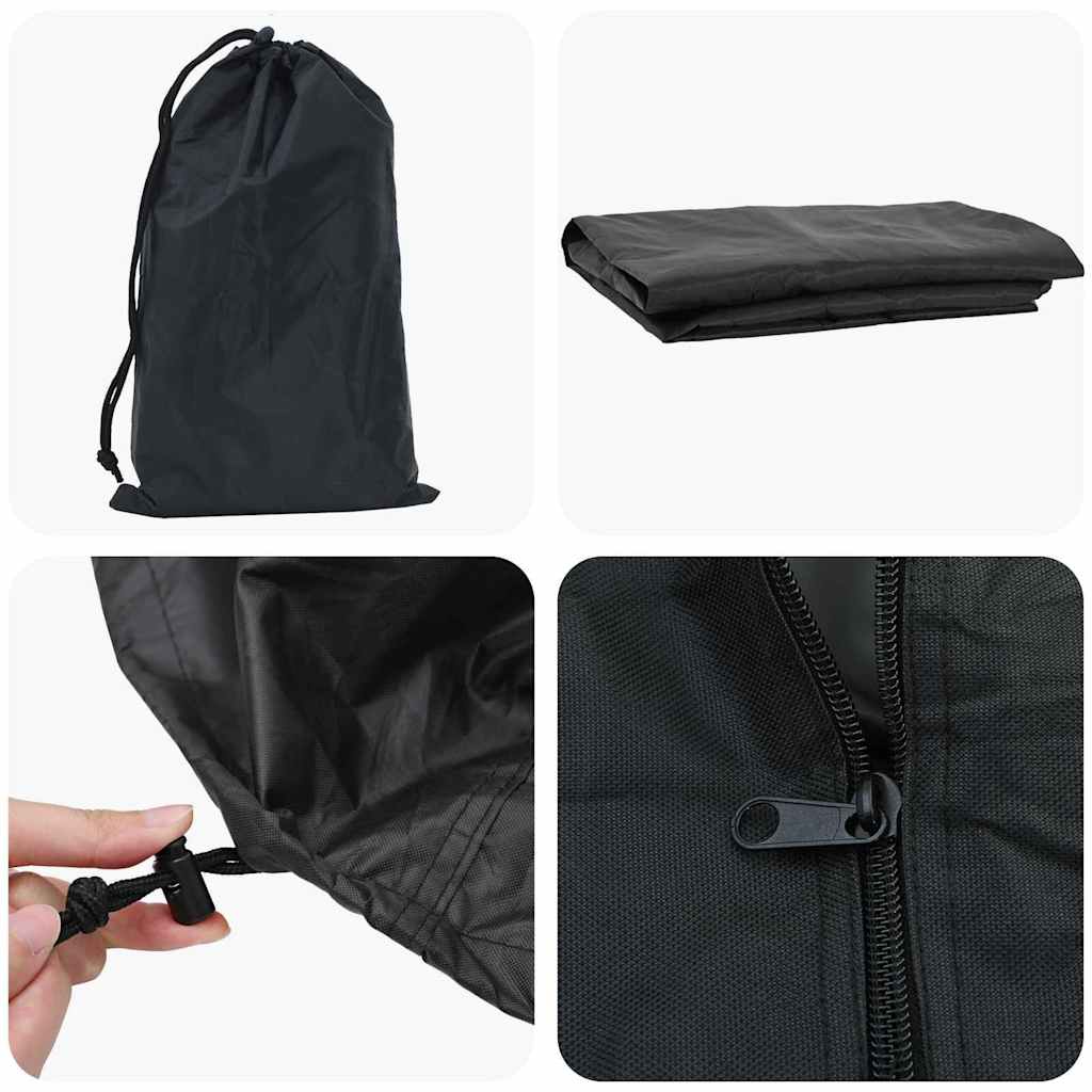 Copertura Tavolo Pingpong Nero 165 x 70 x 185 cm Tessuto | homemem39