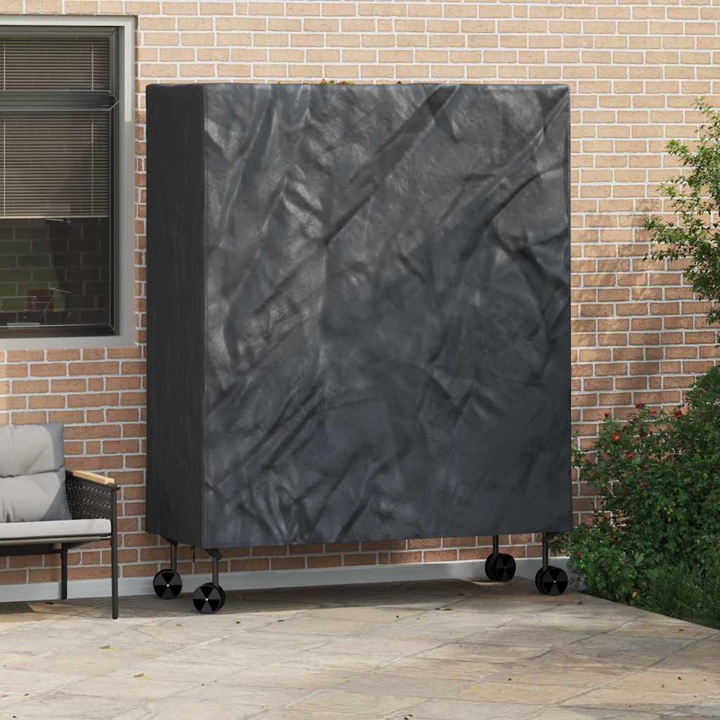 Copertura Tavolo Pingpong Nero 165 x 70 x 185 cm Tessuto | homemem39