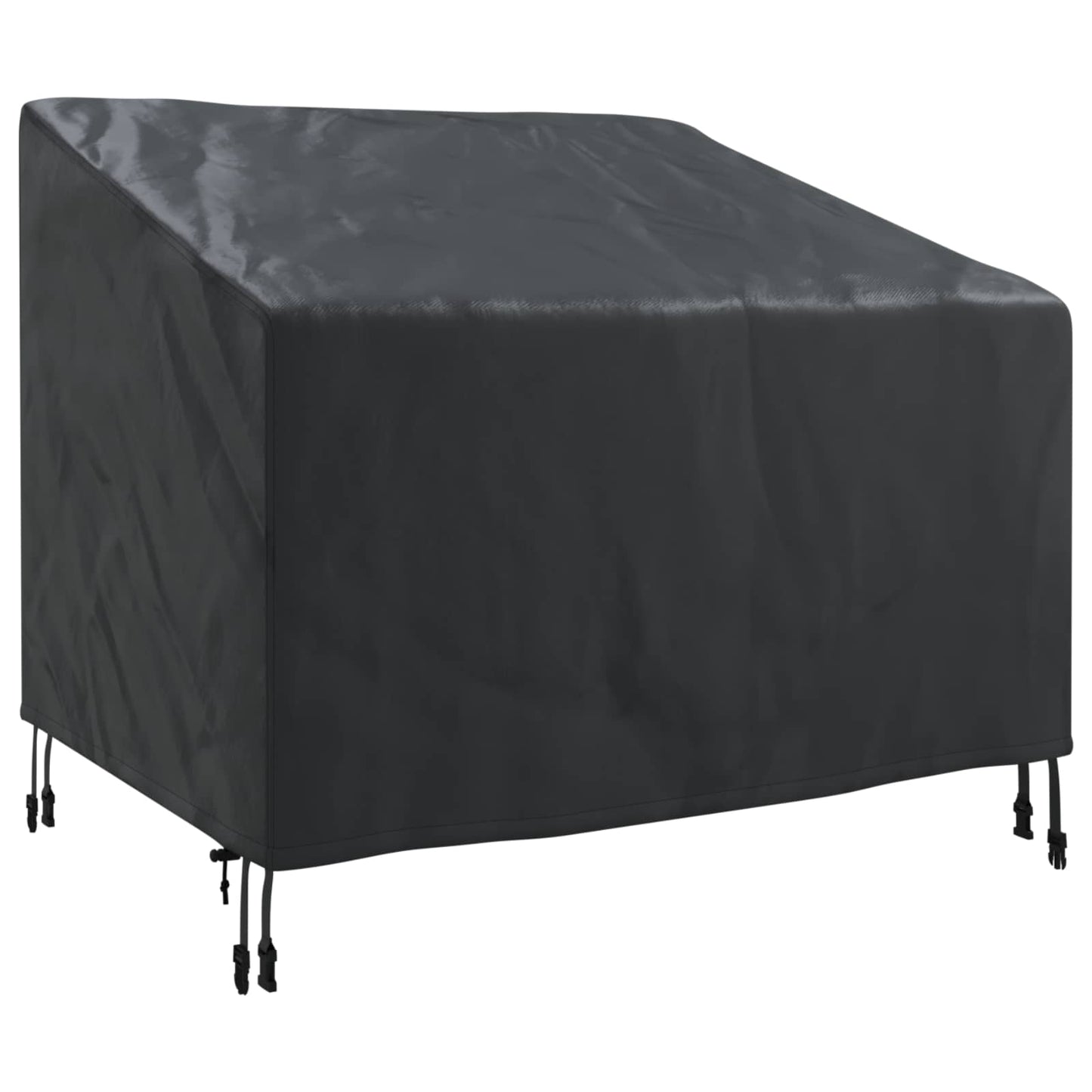 Copertura per sedia da giardino Nero 96 x 79 x 74 cm | homemem39
