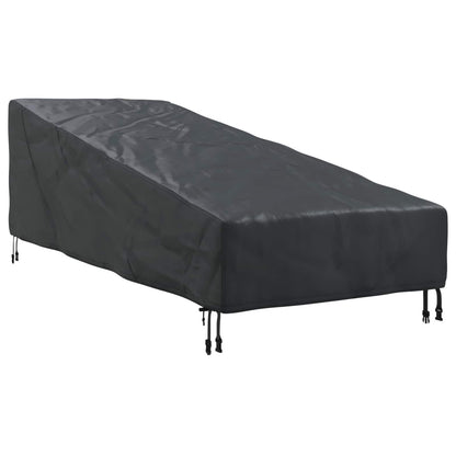 Copertura per mobili da esterno Nero 195 x 76 x 82 cm | homemem39