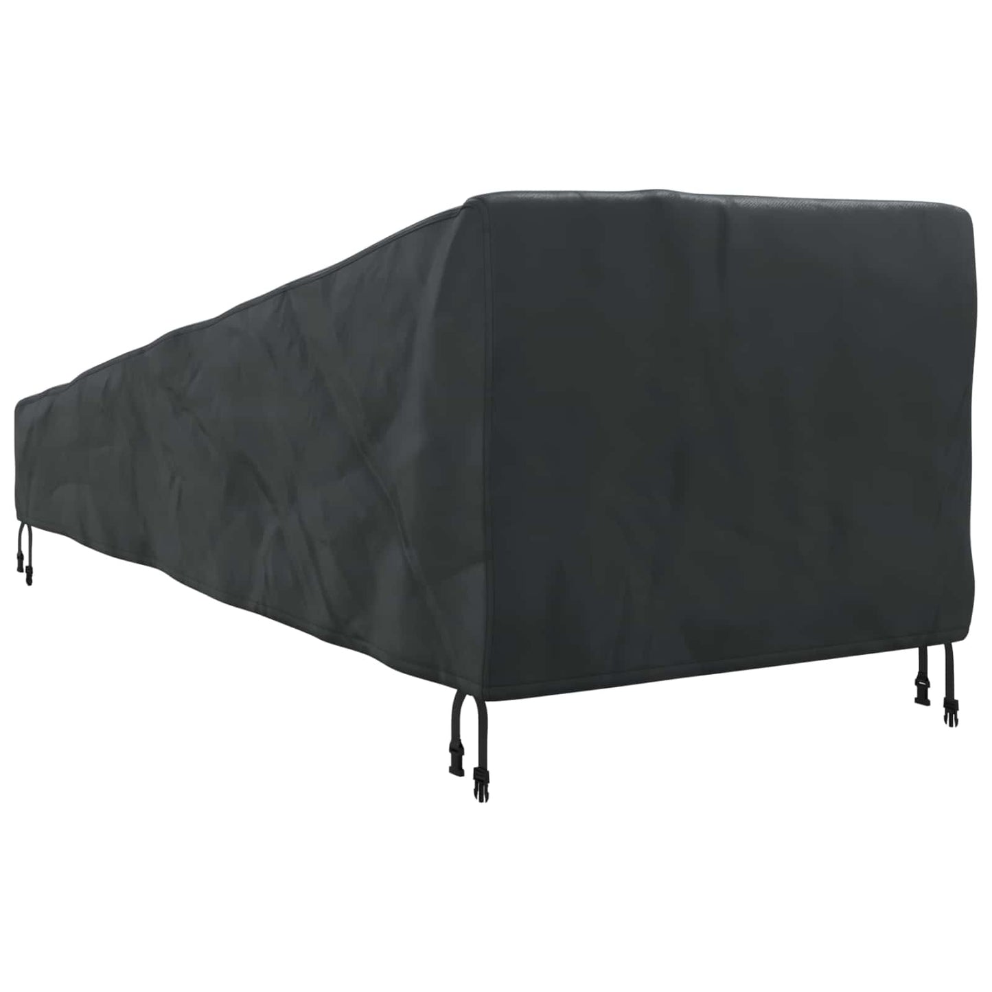 Copertura per mobili da esterno Nero 203 x 81 x 63 cm | homemem39