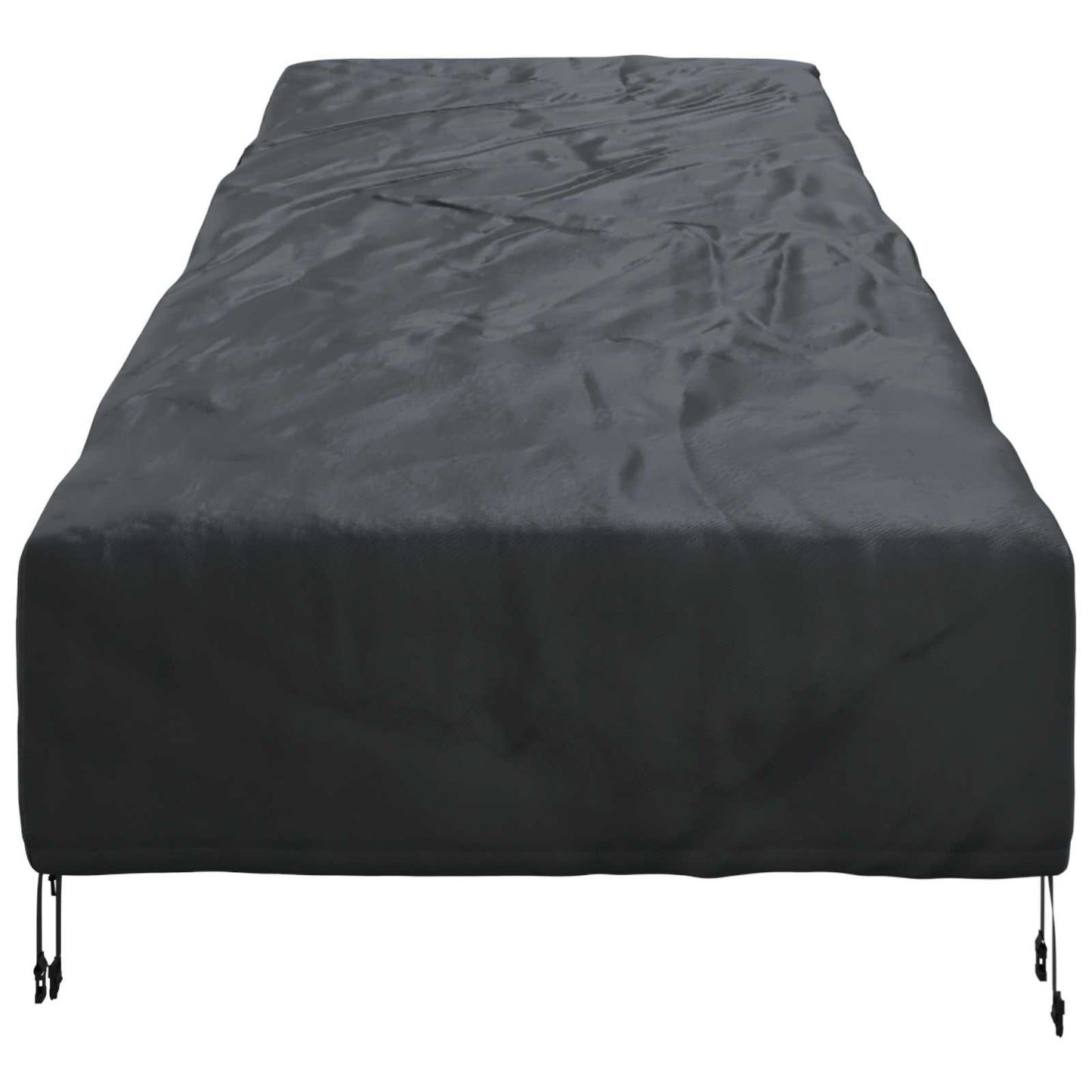 Copertura per mobili da esterno Nero 203 x 81 x 63 cm | homemem39