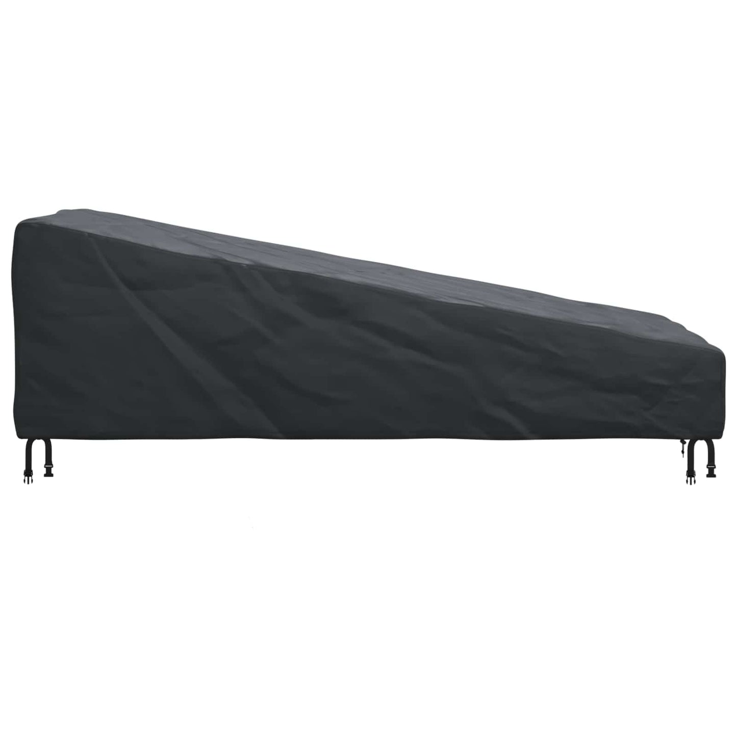 Copertura per mobili da esterno Nero 203 x 81 x 63 cm | homemem39