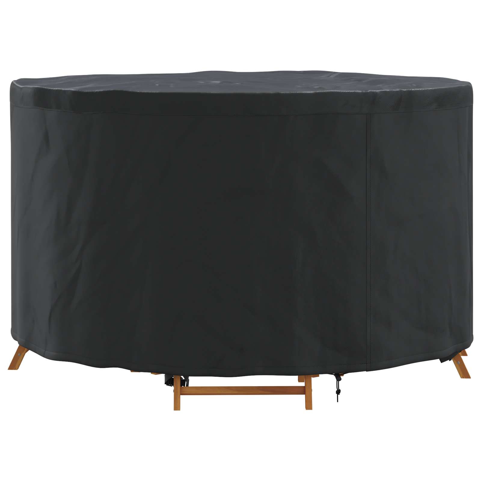 Copertura per mobili Nero 128 x 128 x 71 cm Tessuto Oxford 210D | homemem39