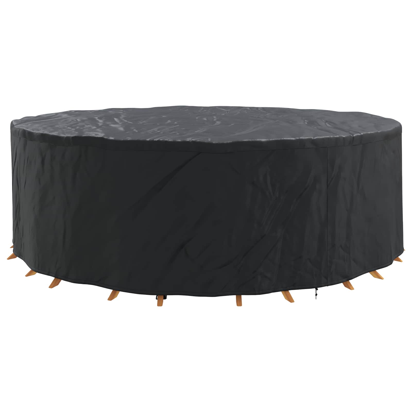 Copertura per mobili Nero 279 x 279 x 71 cm Tessuto Oxford 600D | homemem39
