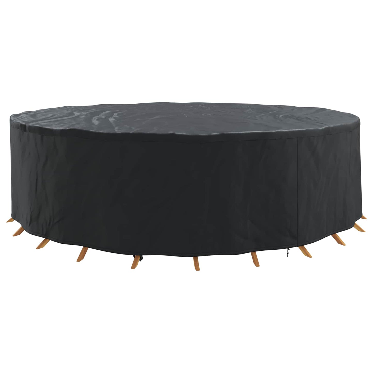 Copertura per mobili Nero 320 x 320 x 71 cm Tessuto Oxford 600D | homemem39