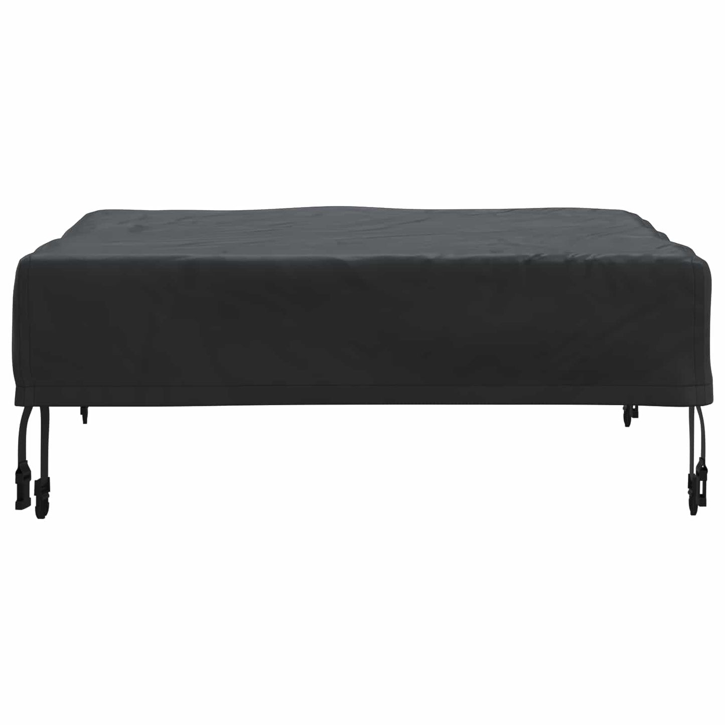 Copertura Tavolo Tinta unita Nero 62 x 62 x 15 cm Tessuto | homemem39