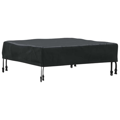 Copertura Tavolo Tinta unita Nero 72 x 72 x 15 cm Tessuto | homemem39
