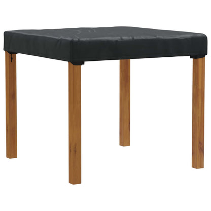 Copertura Tavolo Tinta unita Nero 102 x 102 x 15 cm Tessuto | homemem39