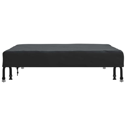 Copertura Tavolo Tinta unita Nero 112 x 112 x 15 cm Tessuto | homemem39